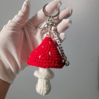 Keychain-Mushroom