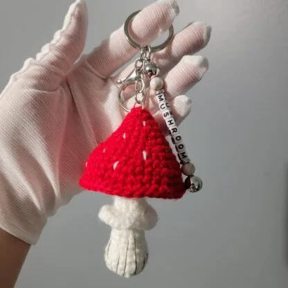 Keychain-Mushroom